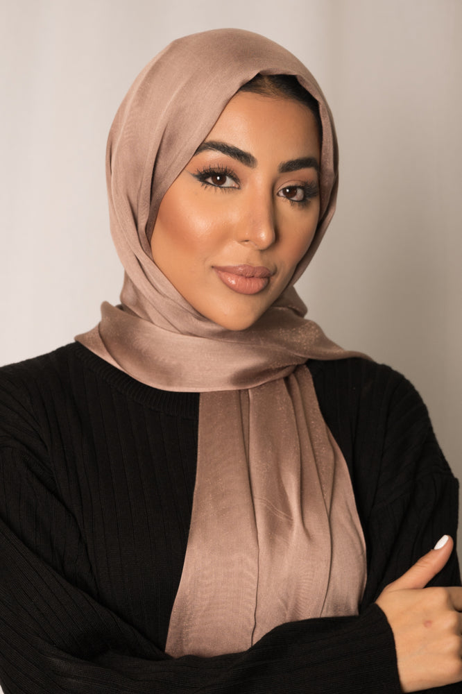 Viscose Silk Bronze Hijab