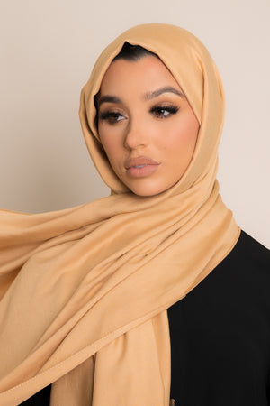 Mustard Viscose Hijab